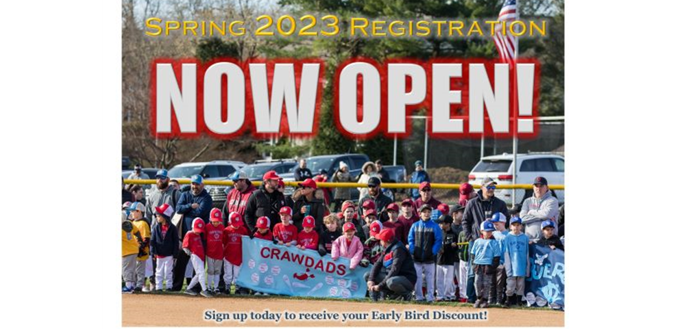 SPRING 2023 Registration NOW OPEN