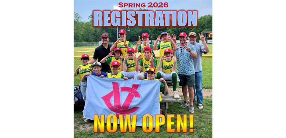 Spring 2026 Registration NOW OPEN!